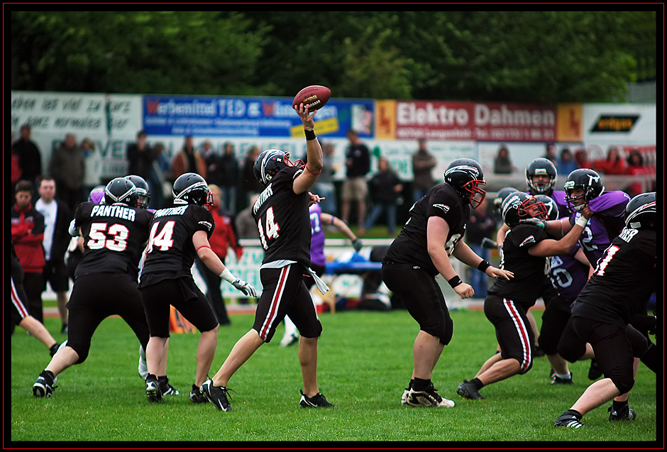 Düsseldorf Panther überrollen Longhorns 