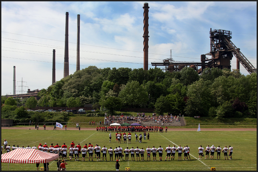 Duisburg Thunderbirds gegen Düsseldorf Panther am 08.05.2011 