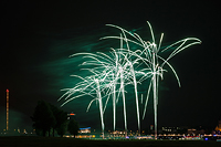 Feuerwerkveranstaltung Japanisches Feuerwerk