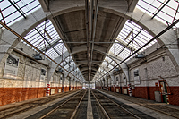 Oldtimer in Düsseldorf - Straßenbahnbetriebshof 